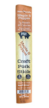 Load image into Gallery viewer, Big Fork Craft Pork Snack Stick Box - 3 boxes x 20 sticks (60 Total) case