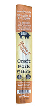 Load image into Gallery viewer, Big Fork Craft Pork Snack Stick Sample (3 sticks total)