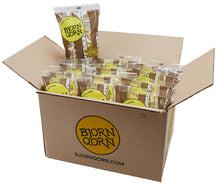 Load image into Gallery viewer, An open box of 3oz Maple 12 pack.