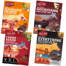 Load image into Gallery viewer, Field Trip Variety 4ct Jerky (Beef)