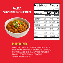 Load image into Gallery viewer, Fajita Chicken – 42g Protein | Ready in 90 Seconds
