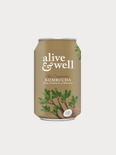 Load image into Gallery viewer, Alive & Well Oak & Coconut Kombucha Cans - 6 Pack case
