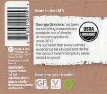 Load image into Gallery viewer, Georgia Grinders 64oz Bulk Tub of Organic Creamy Peanut Butter - (CP-CL) by Georgia Grinders