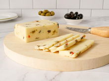 Load image into Gallery viewer, Keystone Cheese Olive White Cheddar