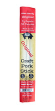 Load image into Gallery viewer, Big Fork Craft Pork Snack Stick - 20 Sticks case
