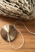 Load image into Gallery viewer, Wool+Clay Palm Knotted Lamp Shape