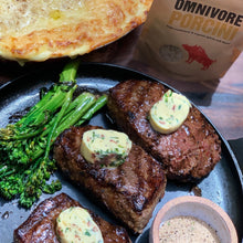 Load image into Gallery viewer, FILET MIGNON STEAK WITH OMNIVORE PORCINI SALT BLEND