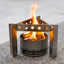 Load image into Gallery viewer, City Bonfires Portable Camp Stove / Stand Combo