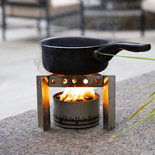Load image into Gallery viewer, City Bonfires Portable Camp Stove / Stand Combo