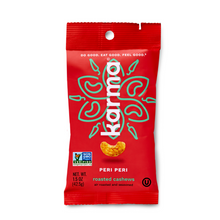 Load image into Gallery viewer, Karma Nuts Peri Peri Roasted Cashews Packs