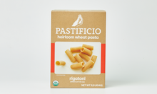 Load image into Gallery viewer, Pastificio Boulder RIGATONI Heritage Ancient Wheat Pasta Box - 6 boxes x 16 oz case