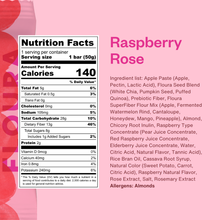 Load image into Gallery viewer, Floura Raspberry Rose Bar - 10 bars x 1.6oz case