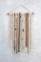 Load image into Gallery viewer, Wool+Clay Rugged Macrame Wall Hanging
