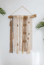 Load image into Gallery viewer, Wool+Clay Rugged Macrame Wall Hanging