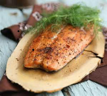 Load image into Gallery viewer, Flame Grilling Products Inc White Cedar OVAL Grilling Planks (6x18 30 Count)