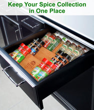 Load image into Gallery viewer, Royal Craft Wood Drawer spice rack organizer 17x13