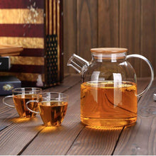 Load image into Gallery viewer, Wilmax Porcelain Thermo Glass Teapot 54 Fl Oz | High temperature and shock resistant