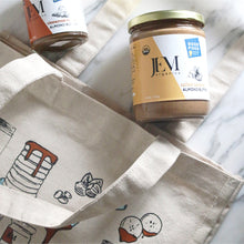 Load image into Gallery viewer, JEM Organics Eco-Friendly Canvas Tote Bag