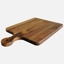 Load image into Gallery viewer, Virginia Boys Kitchens Medium 10x16 inch Walnut Handle Board