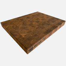 Load image into Gallery viewer, Virginia Boys Kitchens Extra Large Walnut Wood End Grain Cutting Board