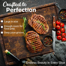 Load image into Gallery viewer, Virginia Boys Kitchens Extra Large Walnut Wood End Grain Cutting Board