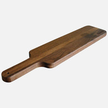 Load image into Gallery viewer, Virginia Boys Kitchens 4 x 20 Walnut Cutting Board and Bread Paddle with Handle