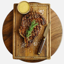 Load image into Gallery viewer, Virginia Boys Kitchens Small Walnut Wood Cutting Board