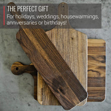 Load image into Gallery viewer, Virginia Boys Kitchens Medium 10x16 inch Walnut Handle Board