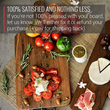 Load image into Gallery viewer, Virginia Boys Kitchens 8 x 17 Walnut Cutting Board and Charcuterie Paddle with Handle