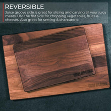 Load image into Gallery viewer, Virginia Boys Kitchens Large Walnut Wood Cutting Board