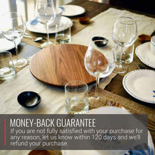 Load image into Gallery viewer, Virginia Boys Kitchens Walnut Wood Lazy Susan Centerpiece