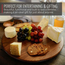 Load image into Gallery viewer, Virginia Boys Kitchens Walnut Wood Lazy Susan Centerpiece