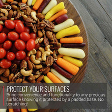 Load image into Gallery viewer, Virginia Boys Kitchens Walnut Wood Lazy Susan Centerpiece