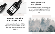Load image into Gallery viewer, Virginia Boys Kitchens Natural Cast Iron Seasoning Oil