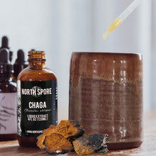 Load image into Gallery viewer, North Spore Chaga Mushroom Tincture