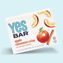 Load image into Gallery viewer, YES BAR® Apple Cinnamon Crisp Pack - 6 Packs