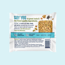 Load image into Gallery viewer, YES BAR® Black Sesame Sea Salt Pack - 6 Packs