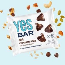Load image into Gallery viewer, YES BAR® Dark Chocolate Chip Pack - 6 Packs