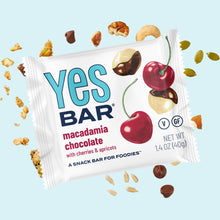 Load image into Gallery viewer, YES BAR® Macadamia Chocolate Pack - 6 Packs
