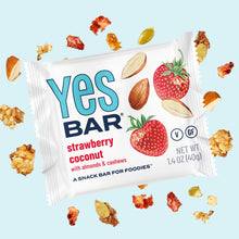 Load image into Gallery viewer, YES BAR® Strawberry Coconut Pack - 6 Packs