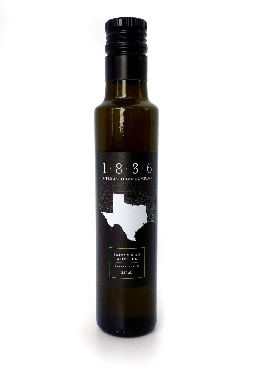 Texas Olive Oil Company, 1836 Extra Virgin Olive Oil Bottles - 12 x 250mL