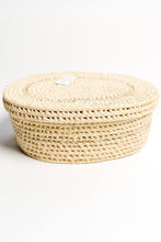 Load image into Gallery viewer, 2nd Story Goods - 2nd Story Goods Oval Basket With Lid - | Delivery near me in ... Farm2Me #url#
