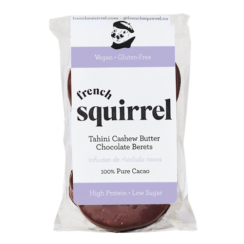 French Squirrel - French Squirrel Tahini Cashew Butter Chocolate Berets Pouch (2-Pack) - 6 Pouches x 2-Packs - Snacks | Delivery near me in ... Farm2Me #url#
