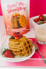 Load image into Gallery viewer, Bake Me Healthy Oatmeal Pancake &amp; Waffle Plant-Based Baking Mix
