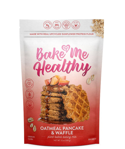 Bake Me Healthy Oatmeal & Waffle Plant-Based Baking Mix