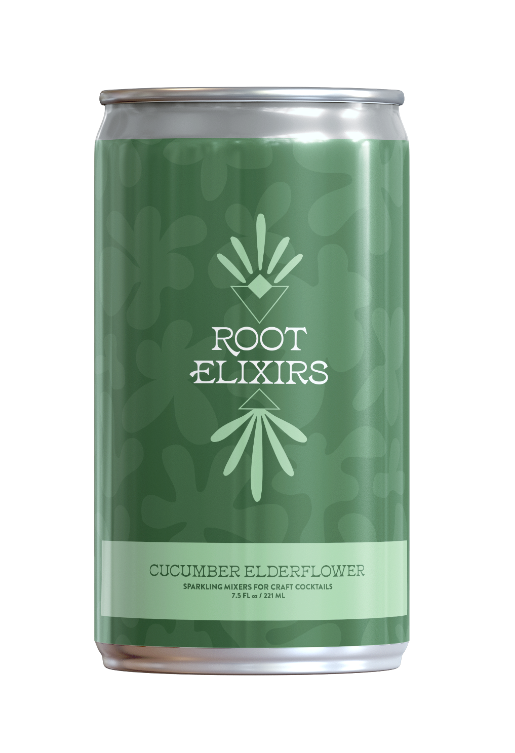 Root Elixirs Mini Cocktail Kit- Sparkling Premium Cocktail Mixers- 4 Cans 7.5 oz & Custom Premium Cocktail Garnish Packet