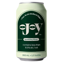 Load image into Gallery viewer, OJOY Sparkling Blanc Wine, Non Alcoholic Can - 24 Cans x 1 Case