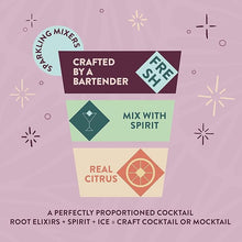 Load image into Gallery viewer, Root Elixirs Sparkling Cucumber Elderflower Premium Cocktail Mixer- 8 Cans 7.5 oz

