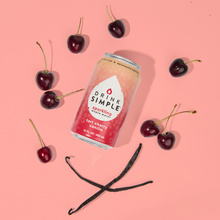 Load image into Gallery viewer, Drink Simple 12 oz. Tart Cherry Vanilla Sparkling Maple Water - 12 Pack