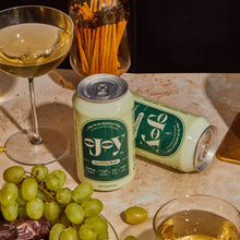 Load image into Gallery viewer, OJOY Sparkling Blanc Wine, Non Alcoholic Can - 24 Cans x 1 Case